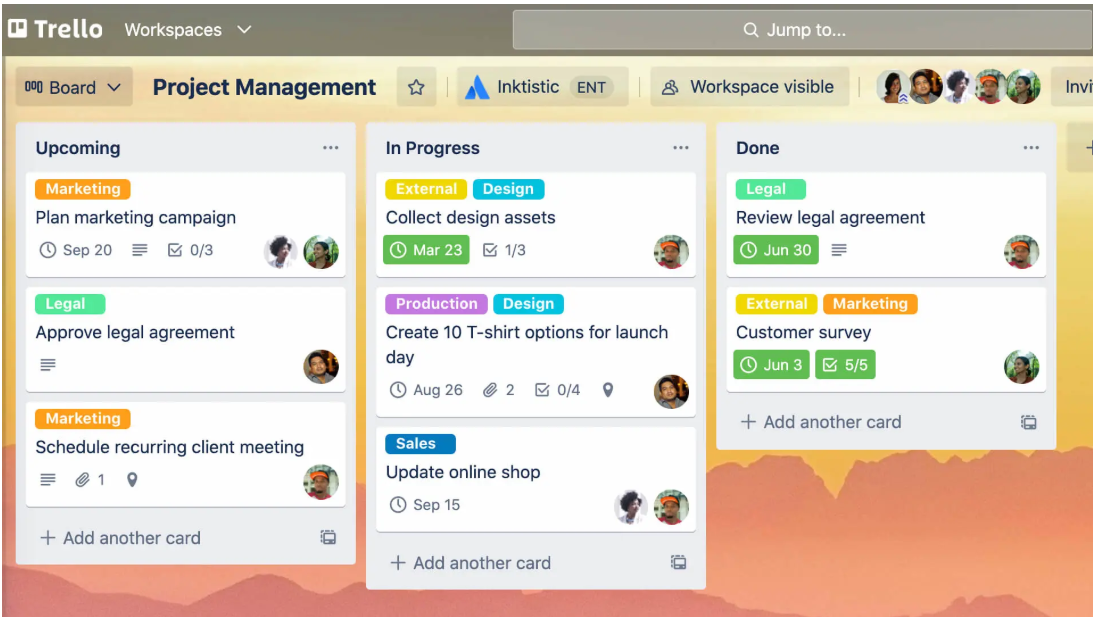 Trello - tableros Kanban sencillos